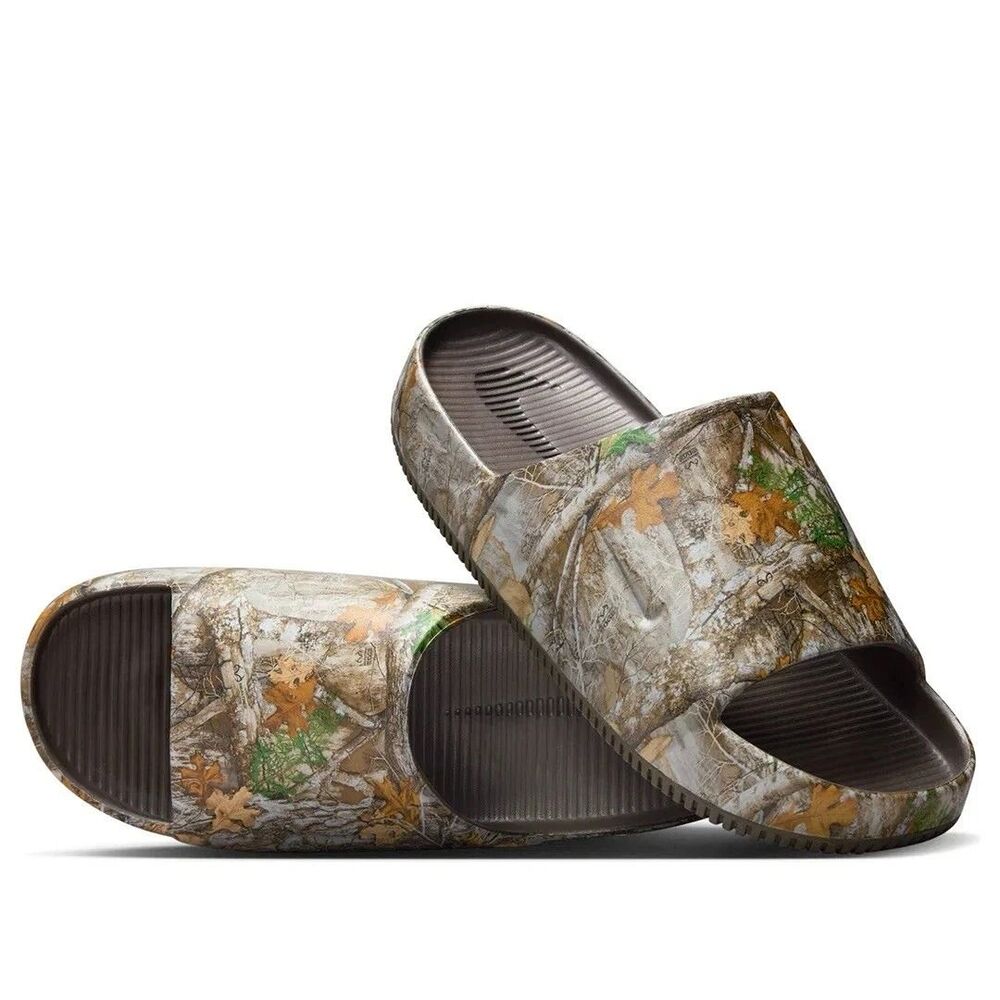 Nike Calm x Realtree Edge Camo Comfort Slide Sandal Men Size 10 - (IB2885-200)